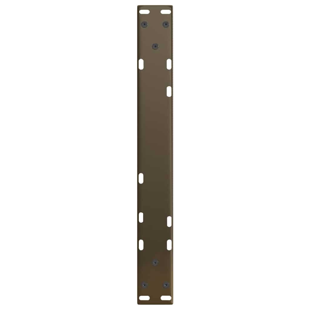 Salontafelpoten 2 st V-vormig 50x(42-43,3) cm staal naturel is nu te koop bij PeponiXL, paradijselijk wonen!