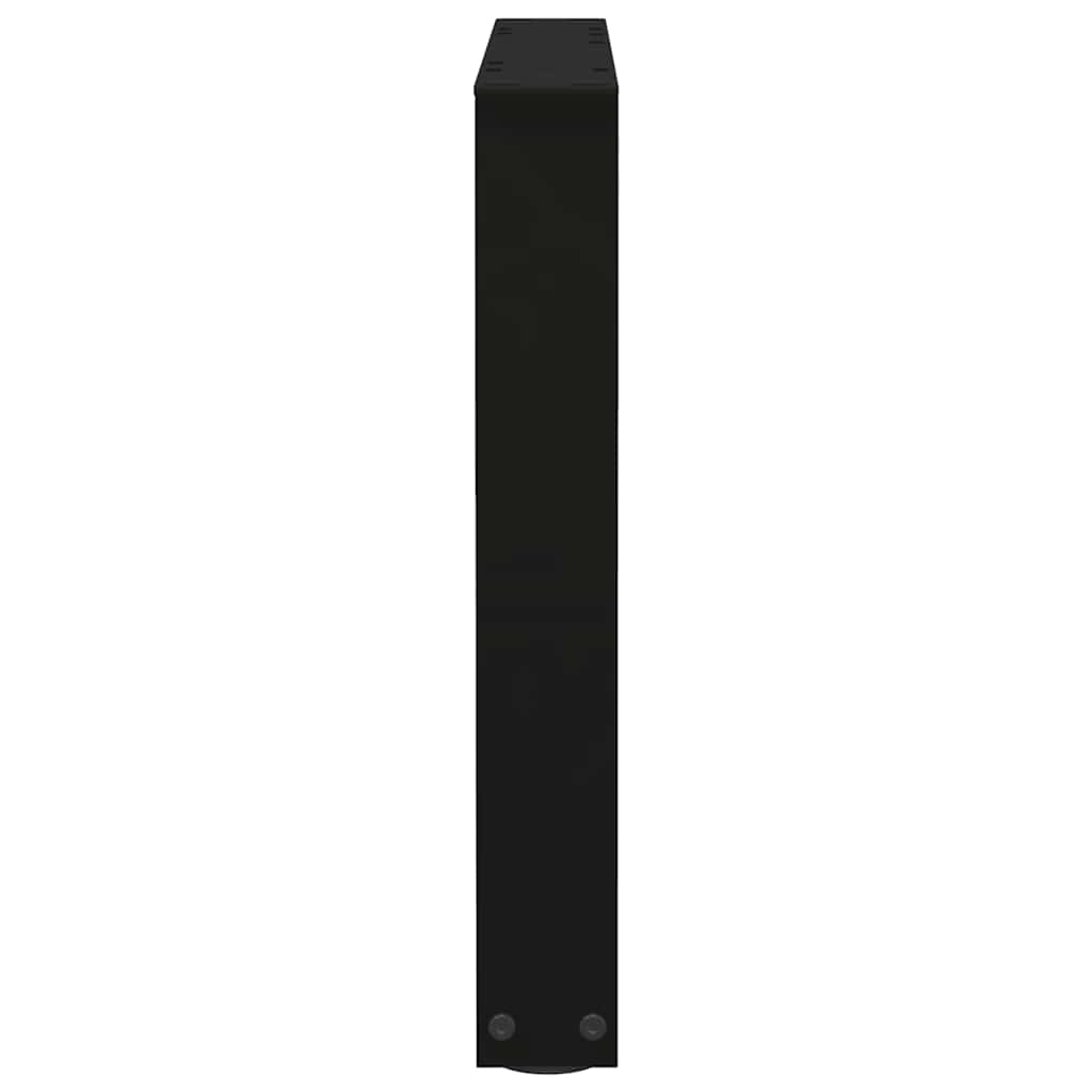 Salontafelpoten 2 st V-vormig 60x(42-43,3) cm staal zwart is nu te koop bij PeponiXL, paradijselijk wonen!