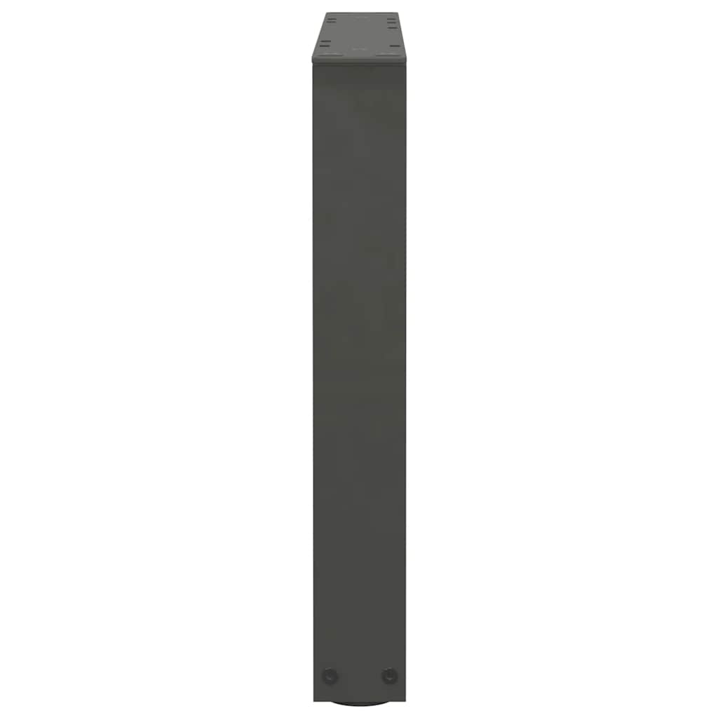 Salontafelpoten 2 st V-vormig 60x(42-43,3) cm staal antraciet is nu te koop bij PeponiXL, paradijselijk wonen!