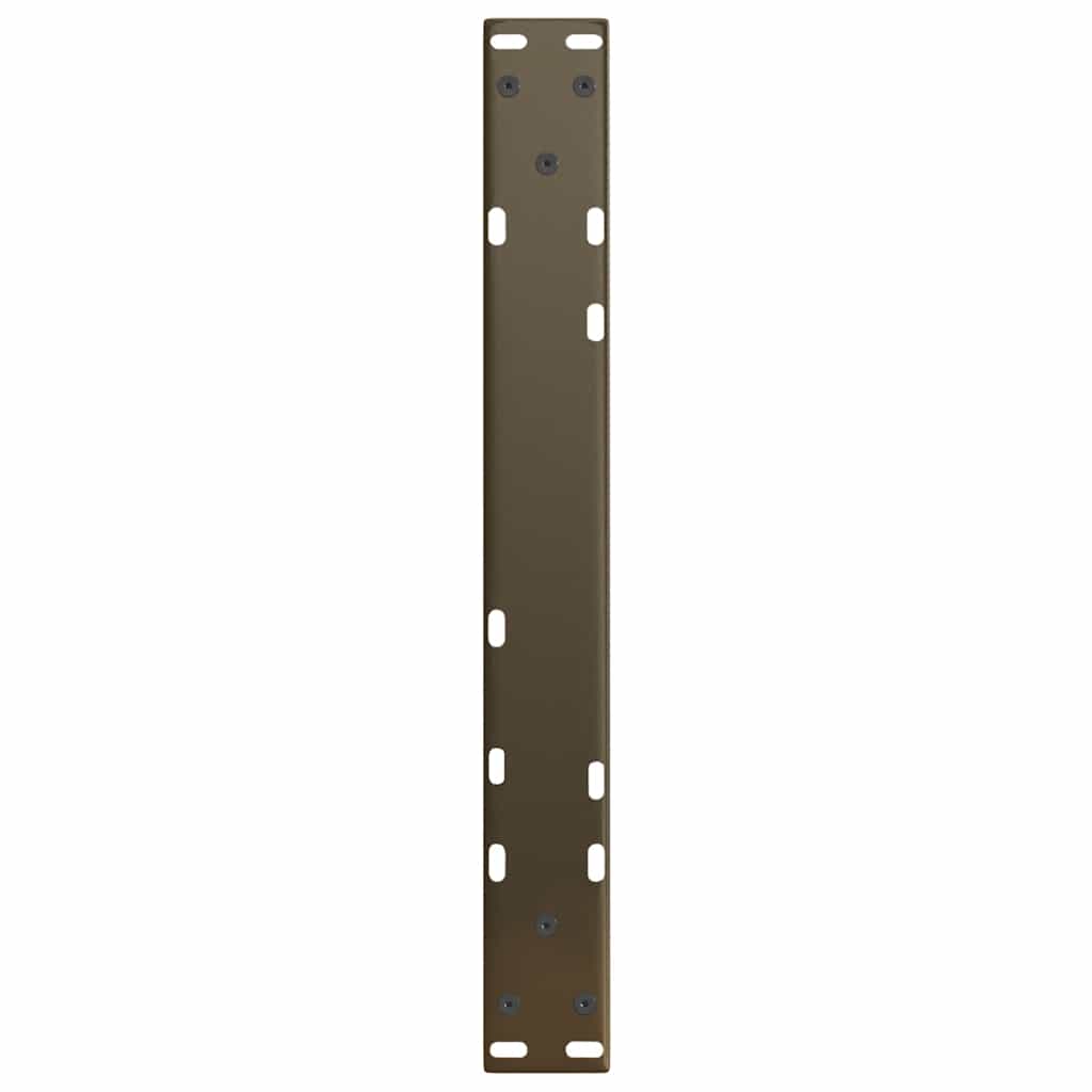 Salontafelpoten 2 st V-vormig 60x(42-43,3) cm staal naturel is nu te koop bij PeponiXL, paradijselijk wonen!