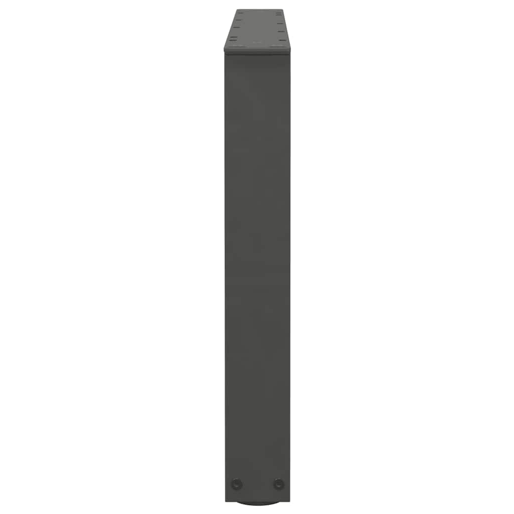 Salontafelpoten 2 st V-vormig 70x(42-43,3) cm staal antraciet is nu te koop bij PeponiXL, paradijselijk wonen!
