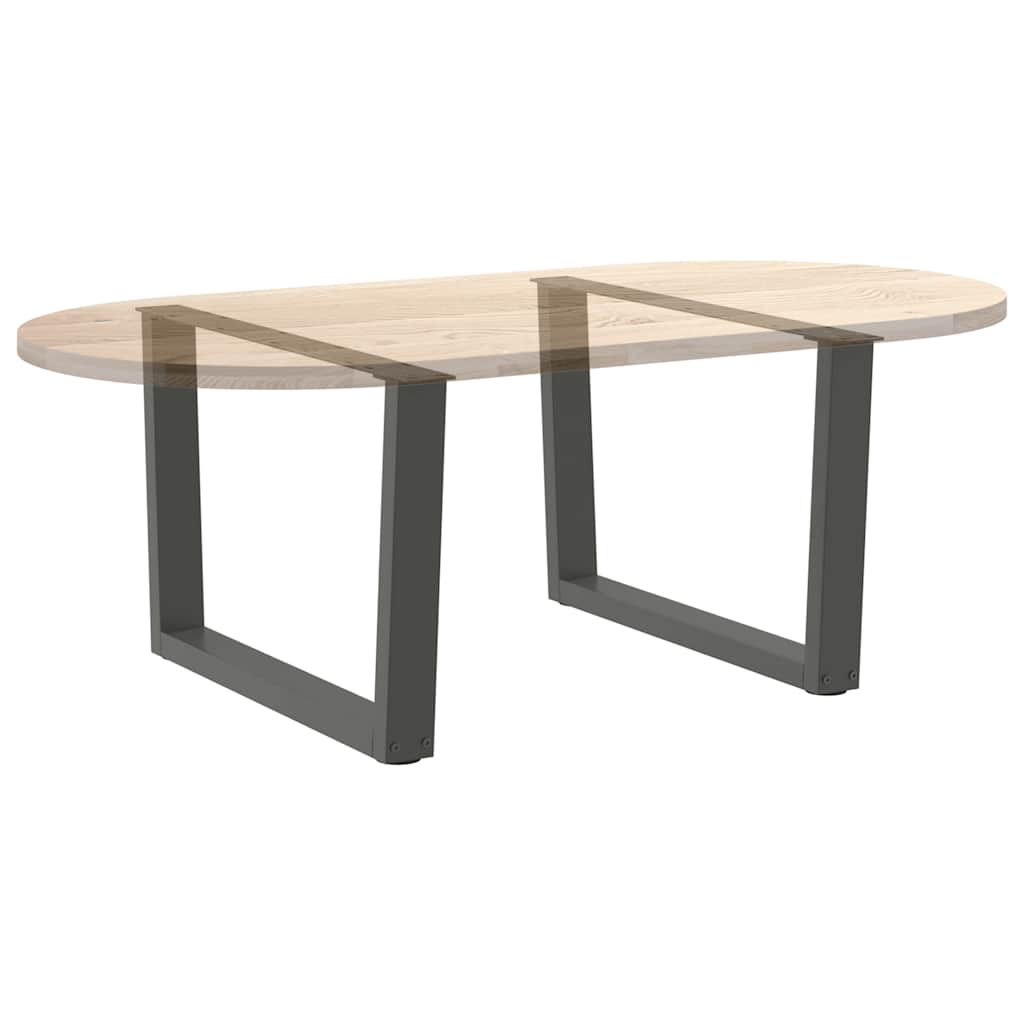 Salontafelpoten 2 st V-vormig 70x(42-43,3) cm staal antraciet is nu te koop bij PeponiXL, paradijselijk wonen!