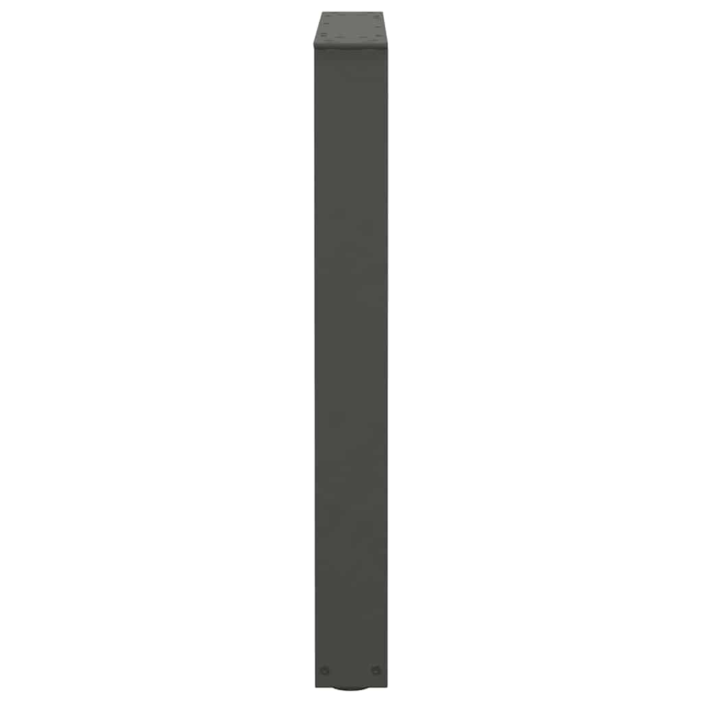 Eettafelpoten 2 st V-vormig 60x(72-73,3) cm staal antraciet is nu te koop bij PeponiXL, paradijselijk wonen!