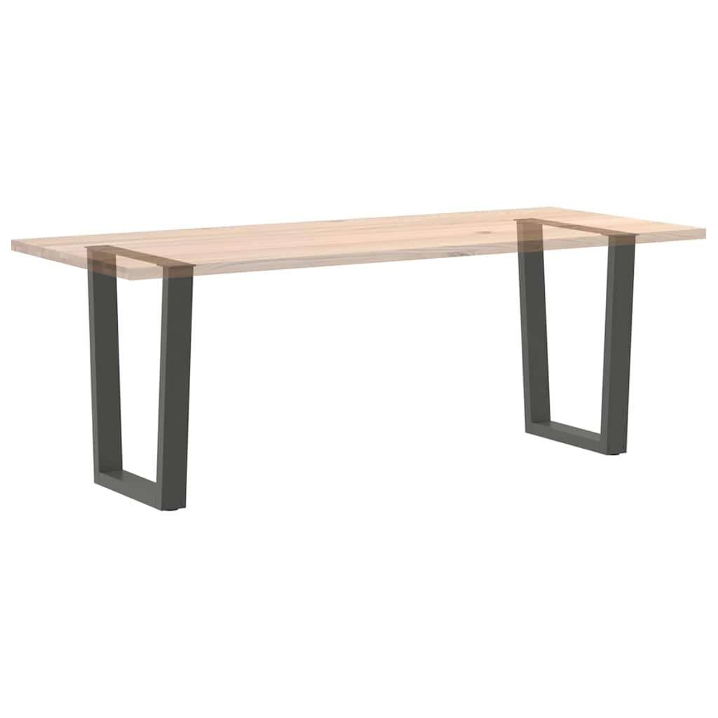 Eettafelpoten 2 st V-vormig 60x(72-73,3) cm staal antraciet is nu te koop bij PeponiXL, paradijselijk wonen!