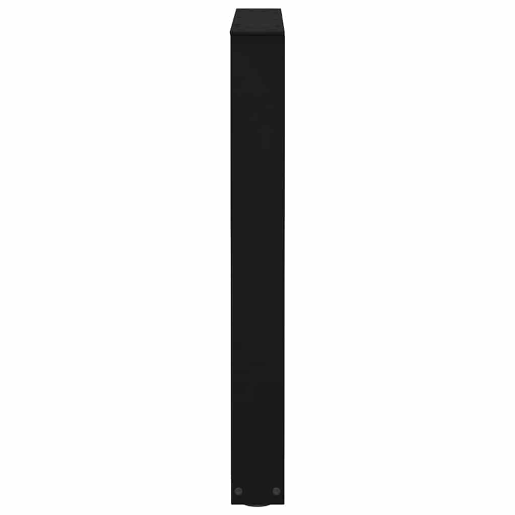 Eettafelpoten 2 st V-vormig 70x(72-73,3) cm staal zwart is nu te koop bij PeponiXL, paradijselijk wonen!