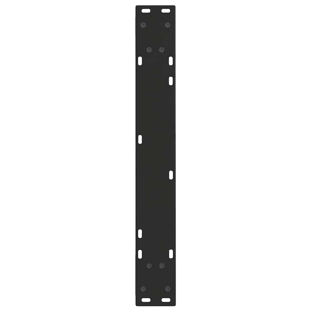 Eettafelpoten 2 st V-vormig 70x(72-73,3) cm staal zwart is nu te koop bij PeponiXL, paradijselijk wonen!