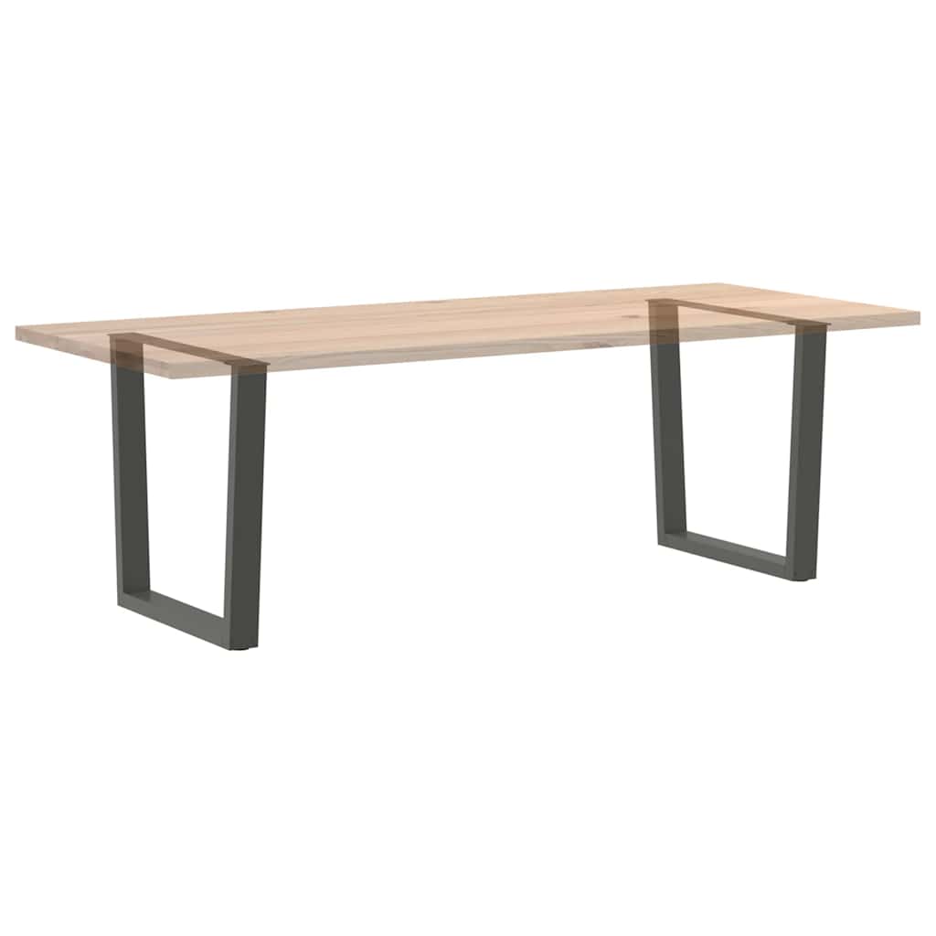 Eettafelpoten 2 st V-vormig 80x(72-73,3) cm staal antraciet is nu te koop bij PeponiXL, paradijselijk wonen!