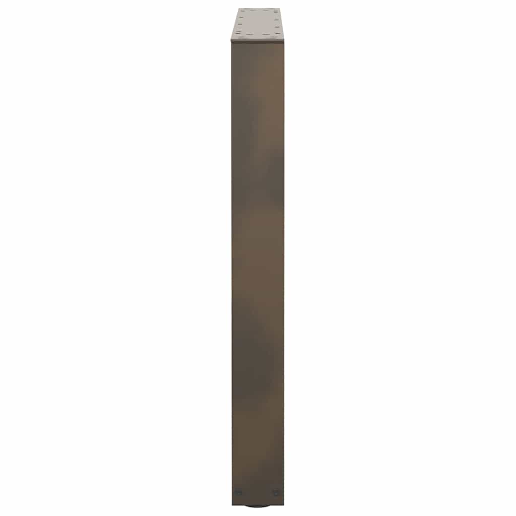 Eettafelpoten 2 st V-vormig 80x(72-73,3) cm staal naturel is nu te koop bij PeponiXL, paradijselijk wonen!