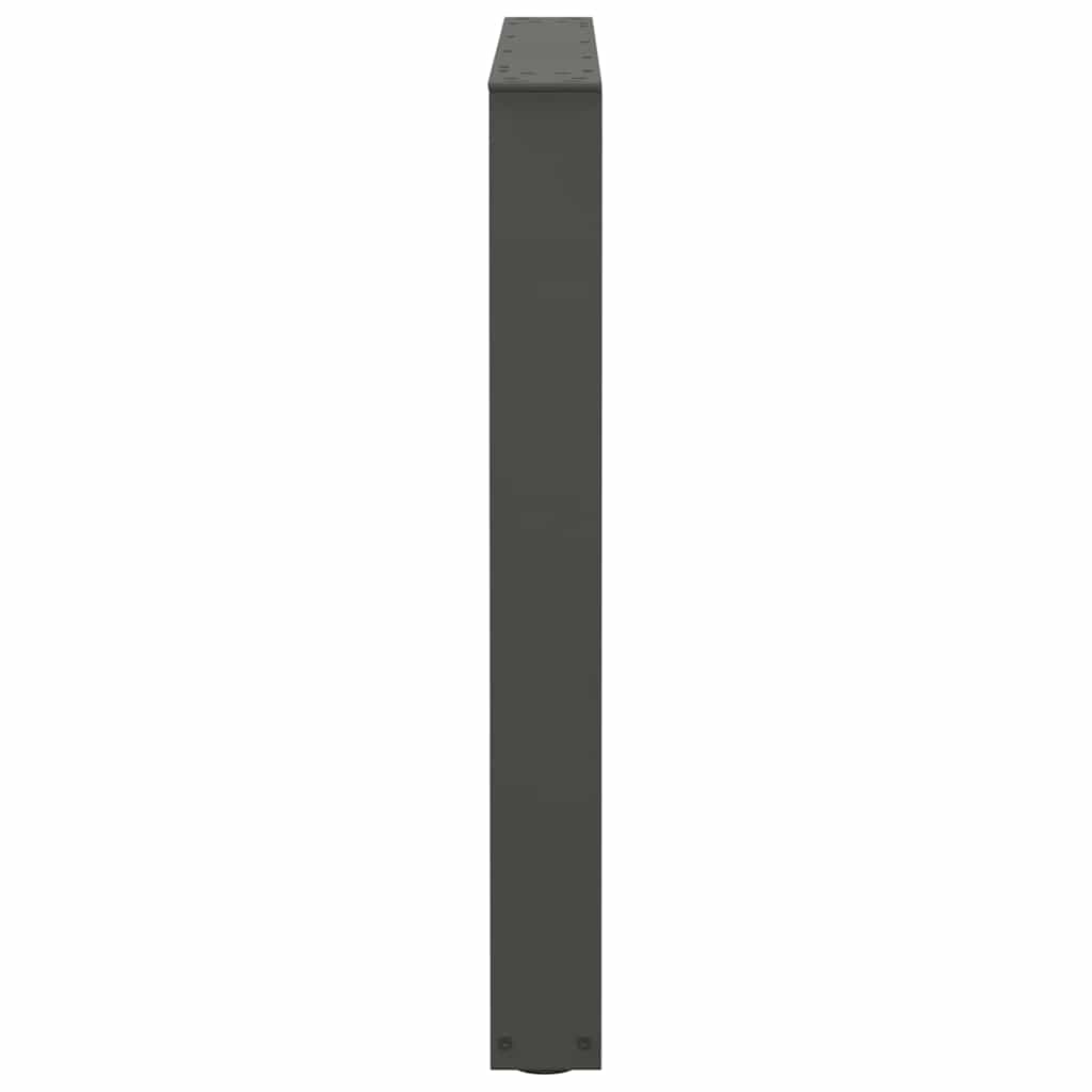 Eettafelpoten 2 st V-vormig 90x(72-73,3) cm staal antraciet is nu te koop bij PeponiXL, paradijselijk wonen!