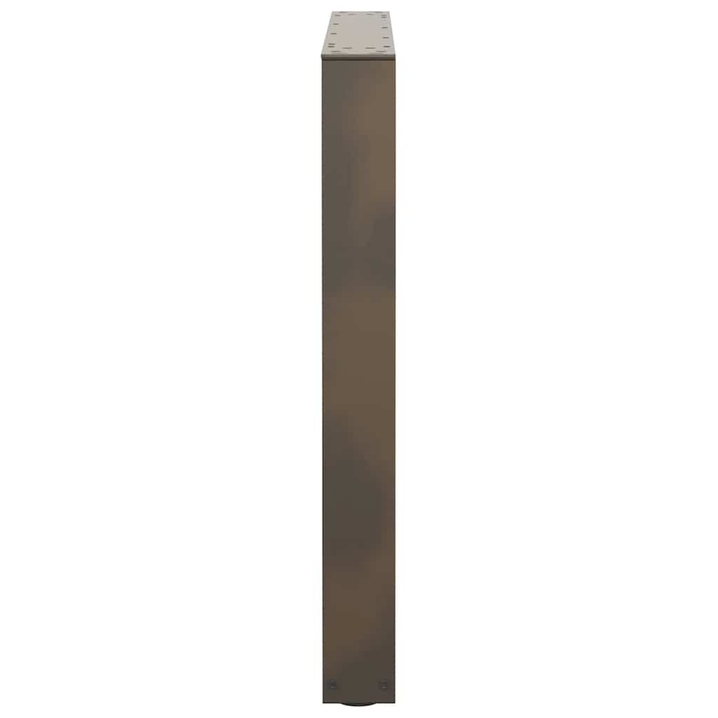 Eettafelpoten 2 st V-vormig 90x(72-73,3) cm staal naturel is nu te koop bij PeponiXL, paradijselijk wonen!
