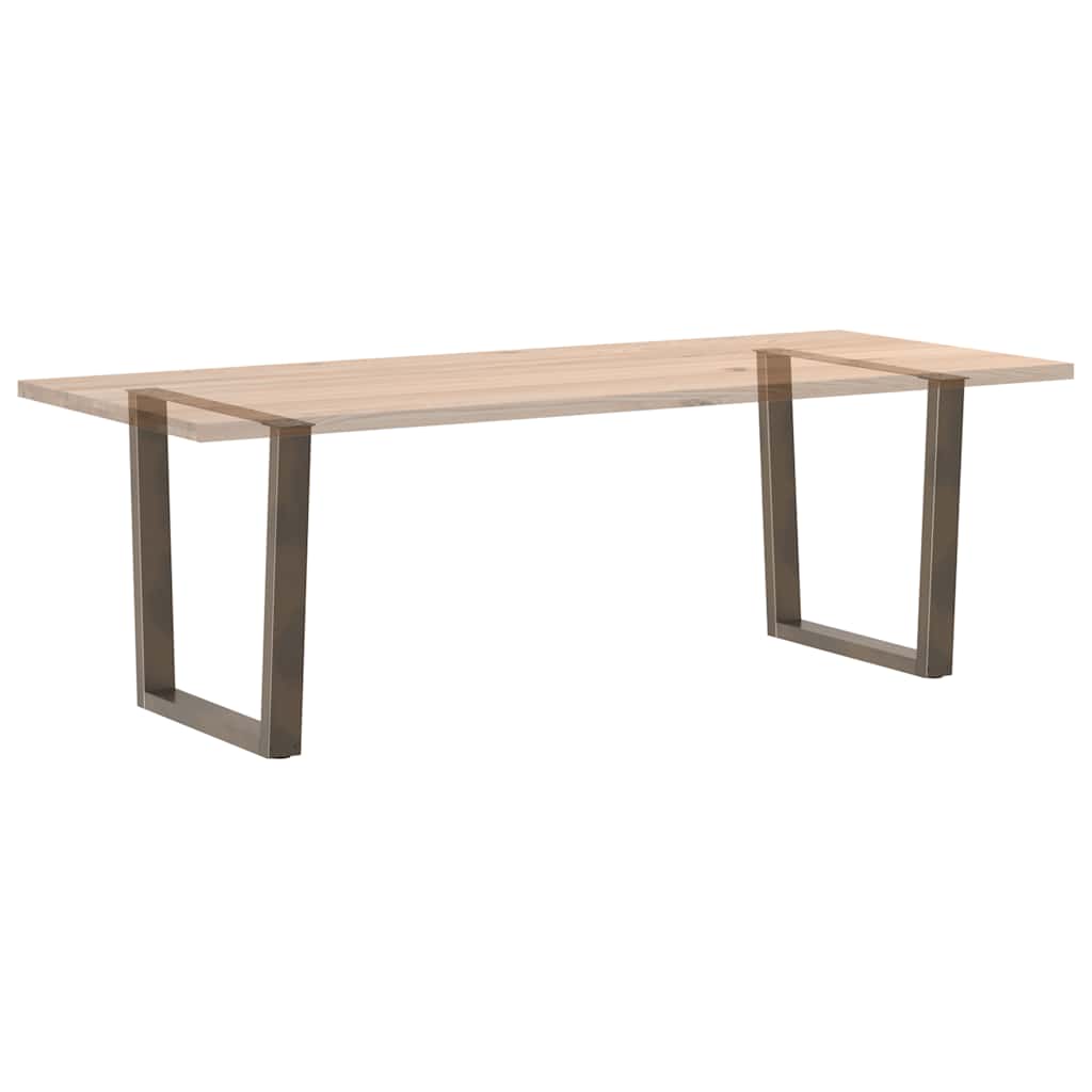 Eettafelpoten 2 st V-vormig 90x(72-73,3) cm staal naturel is nu te koop bij PeponiXL, paradijselijk wonen!