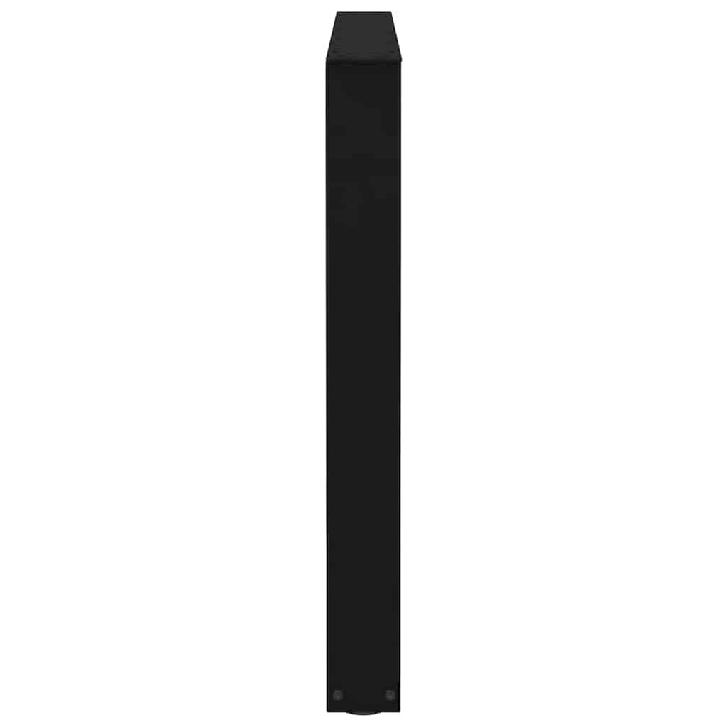 Eettafelpoten 2 st V-vormig 100x(72-73,3) cm staal zwart is nu te koop bij PeponiXL, paradijselijk wonen!