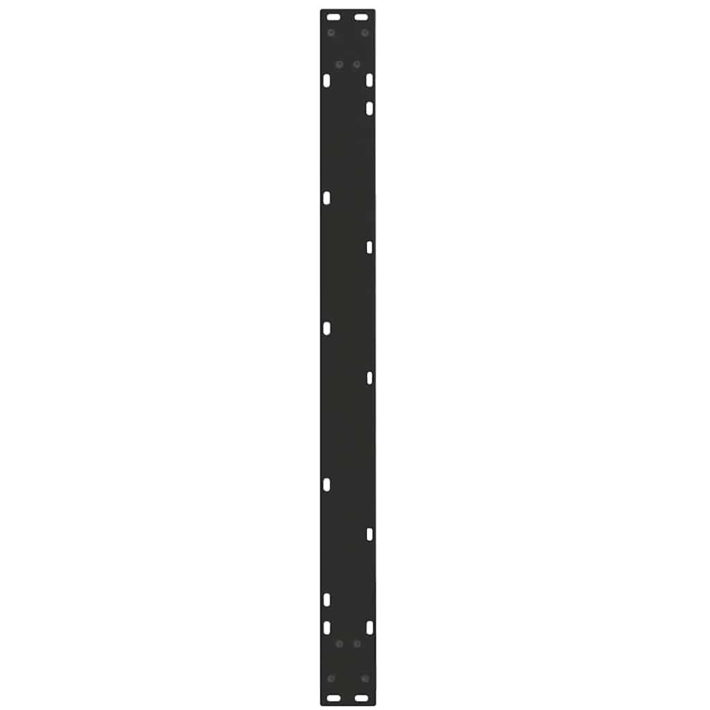 Eettafelpoten 2 st V-vormig 100x(72-73,3) cm staal zwart is nu te koop bij PeponiXL, paradijselijk wonen!