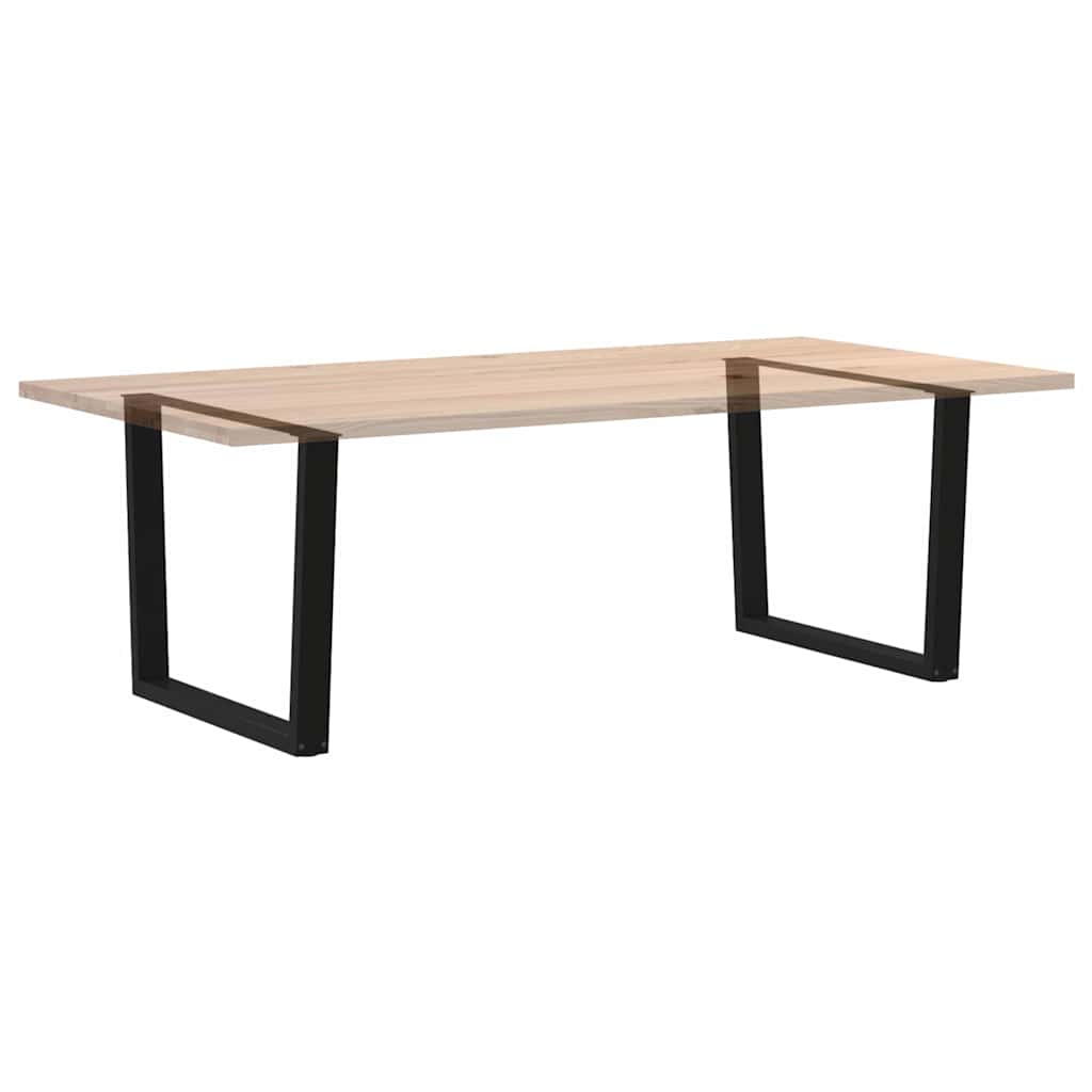 Eettafelpoten 2 st V-vormig 100x(72-73,3) cm staal zwart is nu te koop bij PeponiXL, paradijselijk wonen!