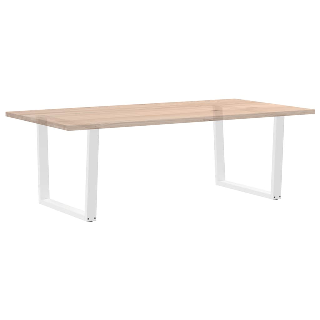 Eettafelpoten 2 st V-vormig 100x(72-73,3) cm staal wit is nu te koop bij PeponiXL, paradijselijk wonen!
