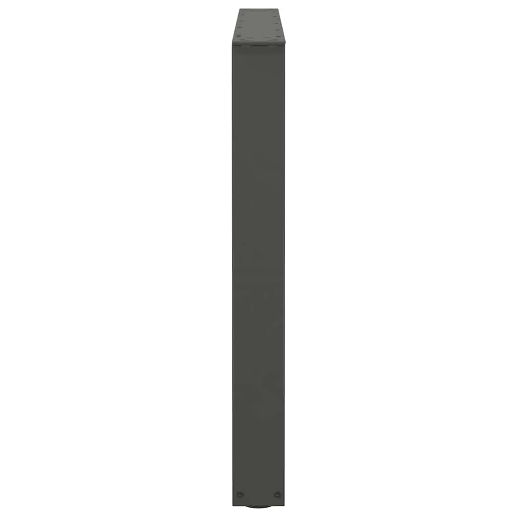 Eettafelpoten 2 st V-vormig 100x(72-73,3) cm staal antraciet is nu te koop bij PeponiXL, paradijselijk wonen!