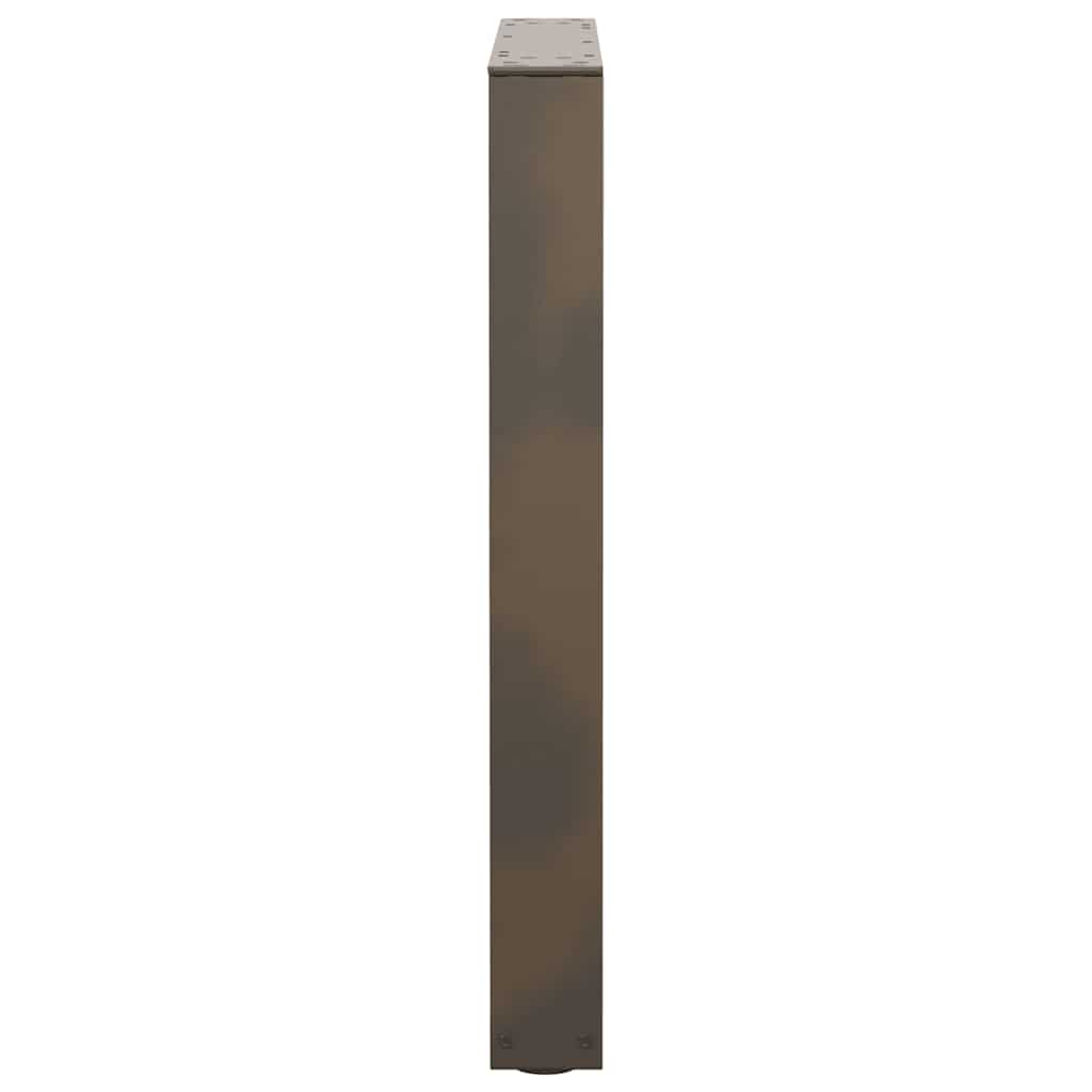 Eettafelpoten 3 st V-vormig 70x(72-73,3) cm staal naturel is nu te koop bij PeponiXL, paradijselijk wonen!
