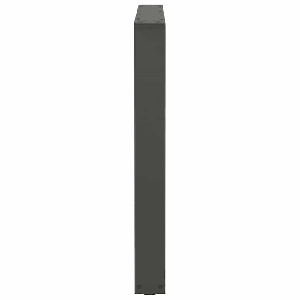 Eettafelpoten 3 st V-vormig 80x(72-73,3) cm staal antraciet is nu te koop bij PeponiXL, paradijselijk wonen!
