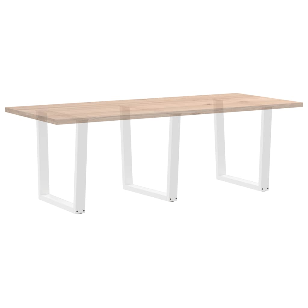 Eettafelpoten 3 st V-vormig 90x(72-73,3) cm staal wit is nu te koop bij PeponiXL, paradijselijk wonen!