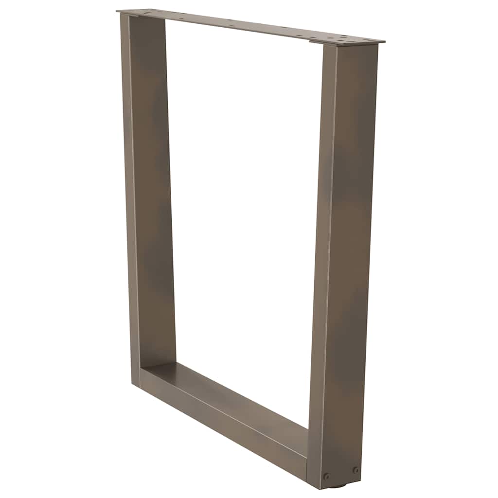 Eettafelpoten 3 st V-vormig 90x(72-73,3) cm staal naturel is nu te koop bij PeponiXL, paradijselijk wonen!
