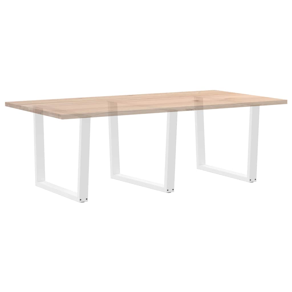 Eettafelpoten 3 st V-vormig 100x(72-73,3) cm staal wit is nu te koop bij PeponiXL, paradijselijk wonen!
