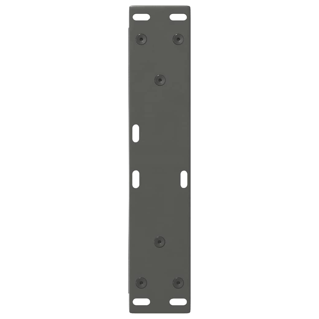 Salontafelpoten 2 st 40x(30-31,3) cm staal antraciet is nu te koop bij PeponiXL, paradijselijk wonen!