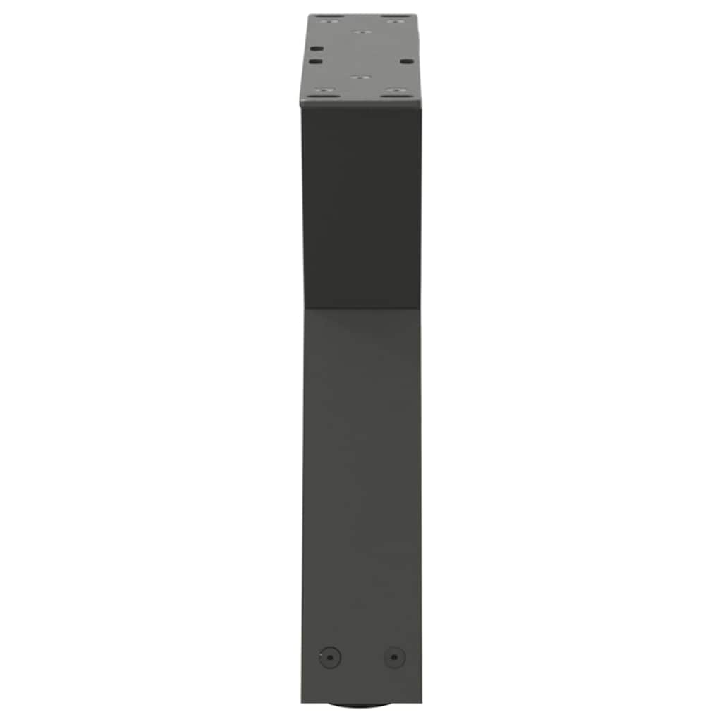Salontafelpoten 2 st 50x(30-31,3) cm staal antraciet is nu te koop bij PeponiXL, paradijselijk wonen!