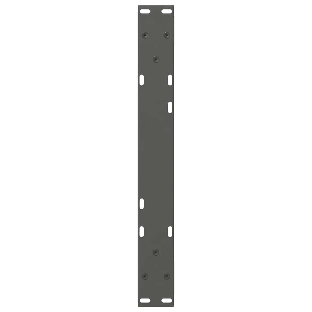 Salontafelpoten 2 st 60x(30-31,3) cm staal antraciet is nu te koop bij PeponiXL, paradijselijk wonen!