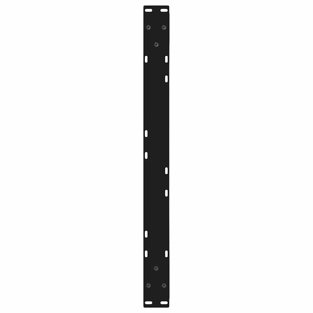 Salontafelpoten 2 st 70x(30-31,3) cm staal zwart is nu te koop bij PeponiXL, paradijselijk wonen!