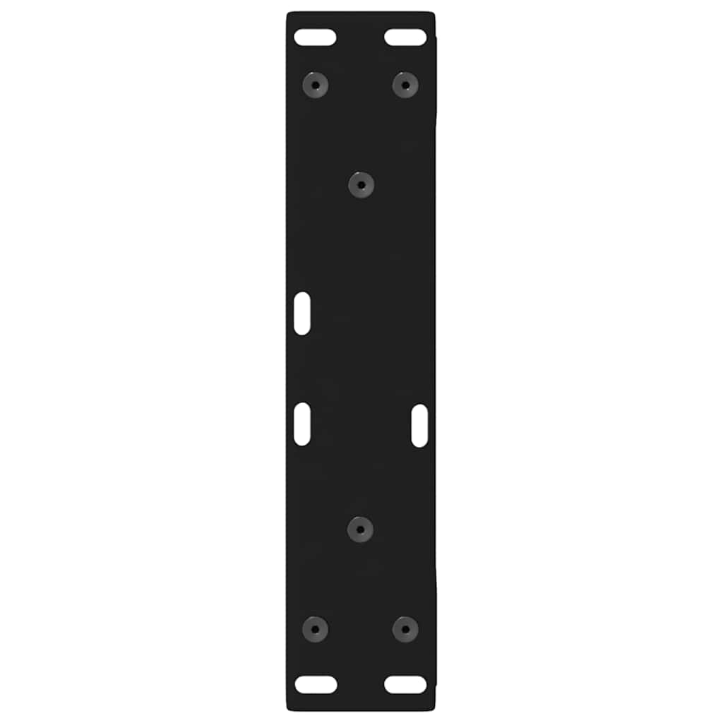 Salontafelpoten 2 st 28x(42-43,3) cm staal zwart is nu te koop bij PeponiXL, paradijselijk wonen!