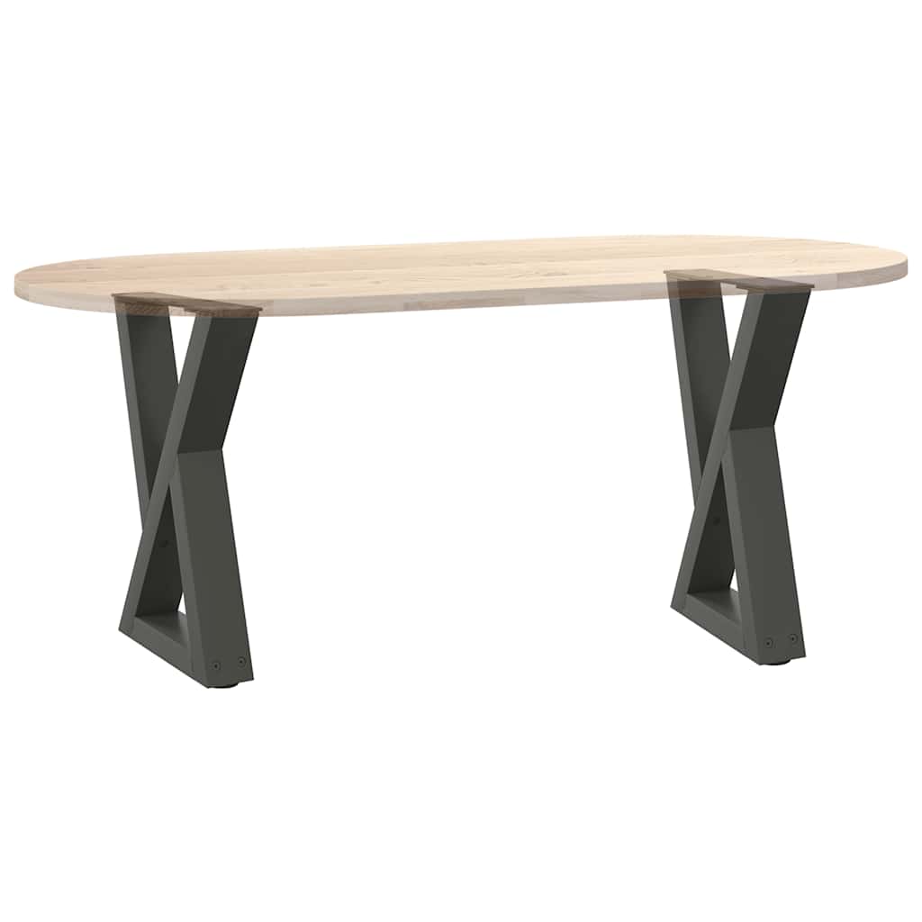 Salontafelpoten 2 st 28x(42-43,3) cm staal antraciet is nu te koop bij PeponiXL, paradijselijk wonen!