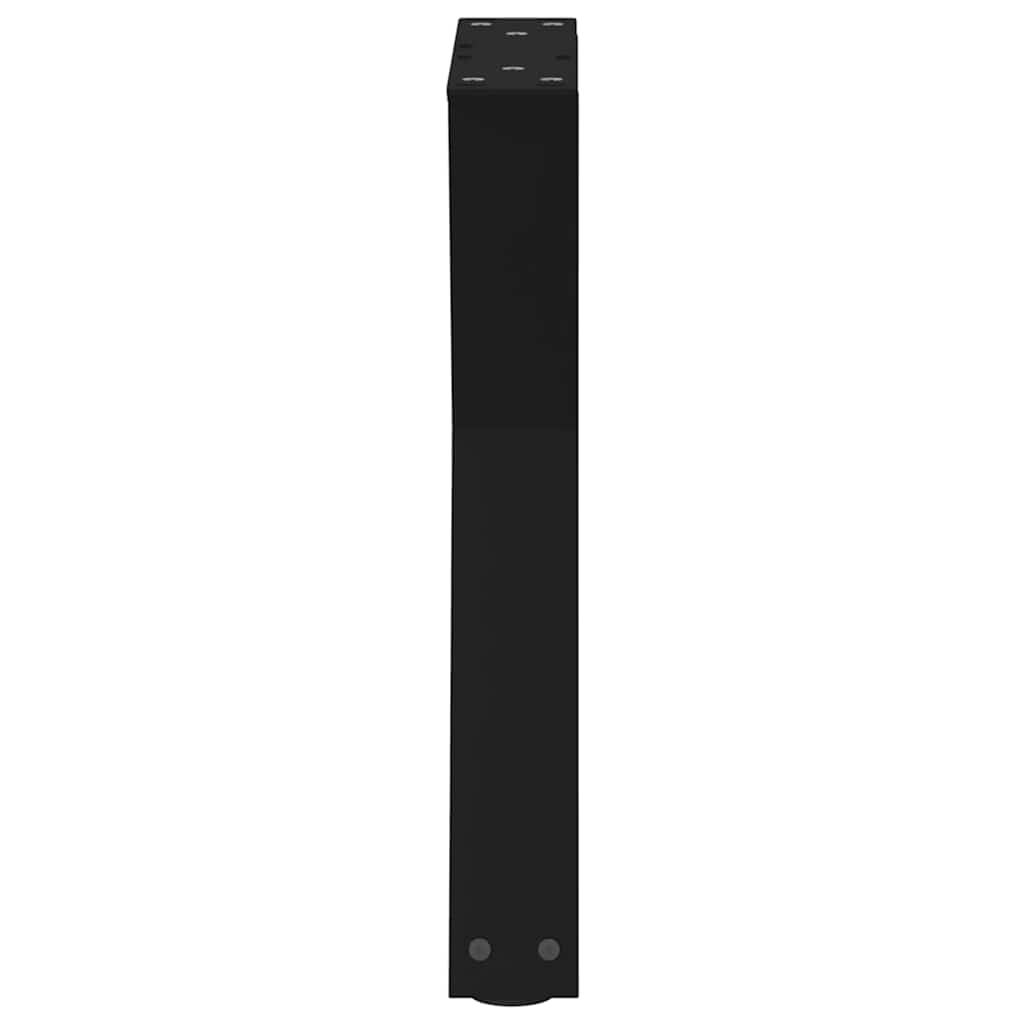 Salontafelpoten 2 st 38x(42-43,3) cm staal zwart is nu te koop bij PeponiXL, paradijselijk wonen!