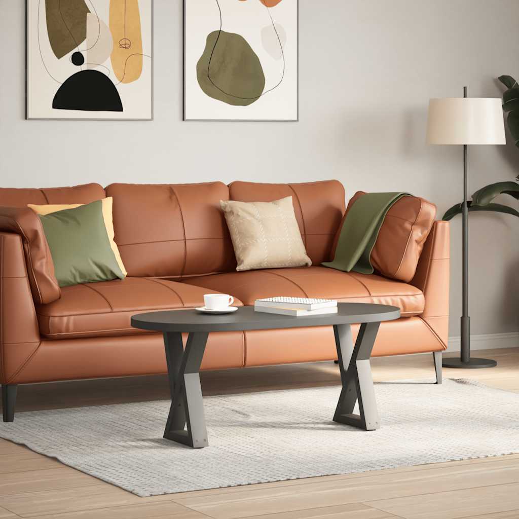 Salontafelpoten 2 st 38x(42-43,3) cm staal antraciet is nu te koop bij PeponiXL, paradijselijk wonen!