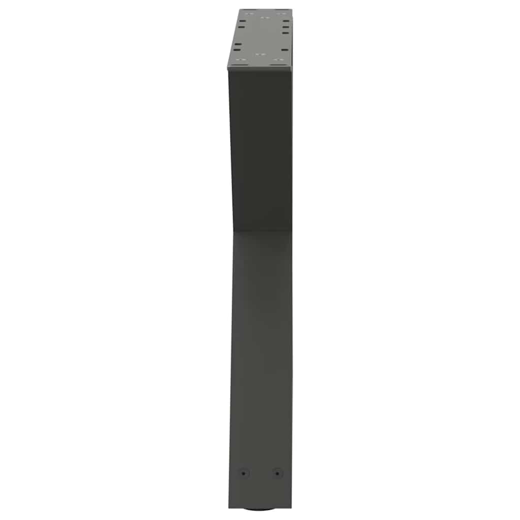 Salontafelpoten 2 st 60x(42-43,3) cm staal antraciet is nu te koop bij PeponiXL, paradijselijk wonen!