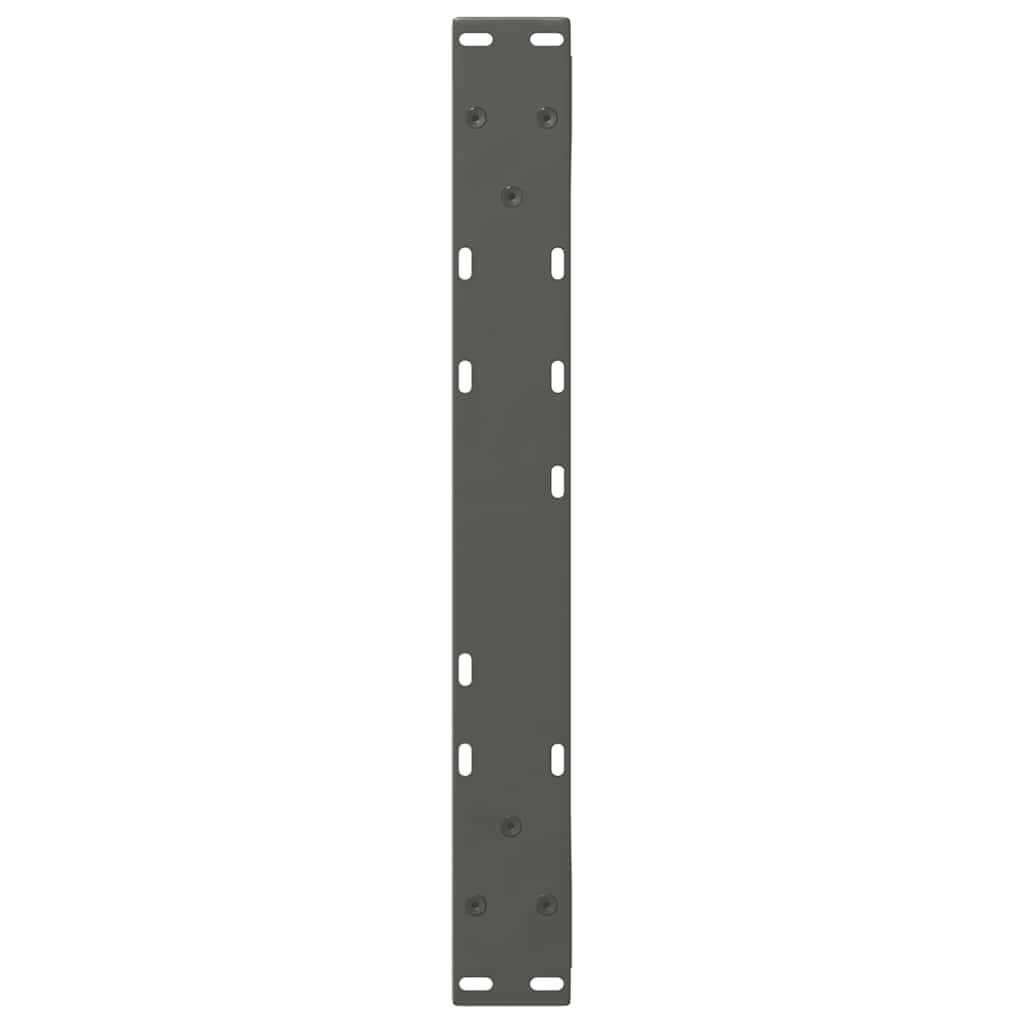 Salontafelpoten 2 st 60x(42-43,3) cm staal antraciet is nu te koop bij PeponiXL, paradijselijk wonen!