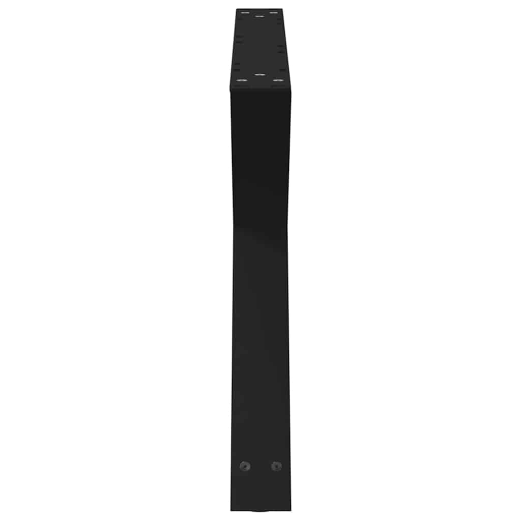 Salontafelpoten 2 st 70x(42-43,3) cm staal zwart is nu te koop bij PeponiXL, paradijselijk wonen!