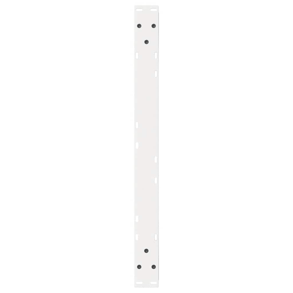 Salontafelpoten 2 st 70x(42-43,3) cm staal wit is nu te koop bij PeponiXL, paradijselijk wonen!
