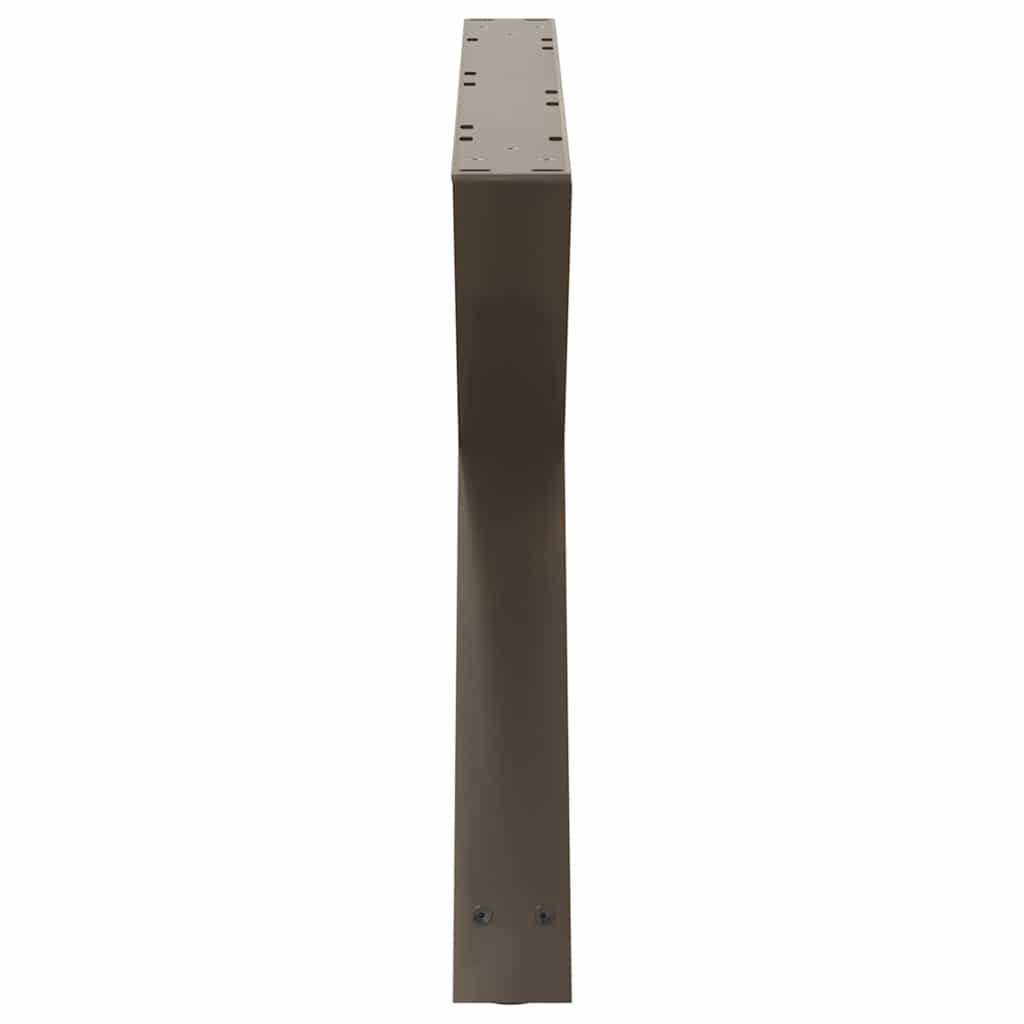 Salontafelpoten 2 st 70x(42-43,3) cm staal naturel is nu te koop bij PeponiXL, paradijselijk wonen!