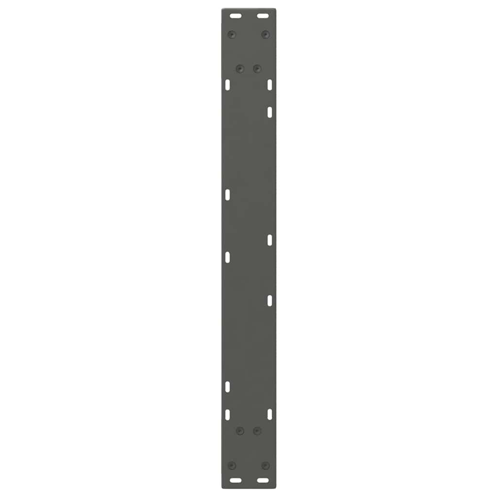 Eettafelpoten 2 st 70x(72-73,3) cm staal antraciet is nu te koop bij PeponiXL, paradijselijk wonen!