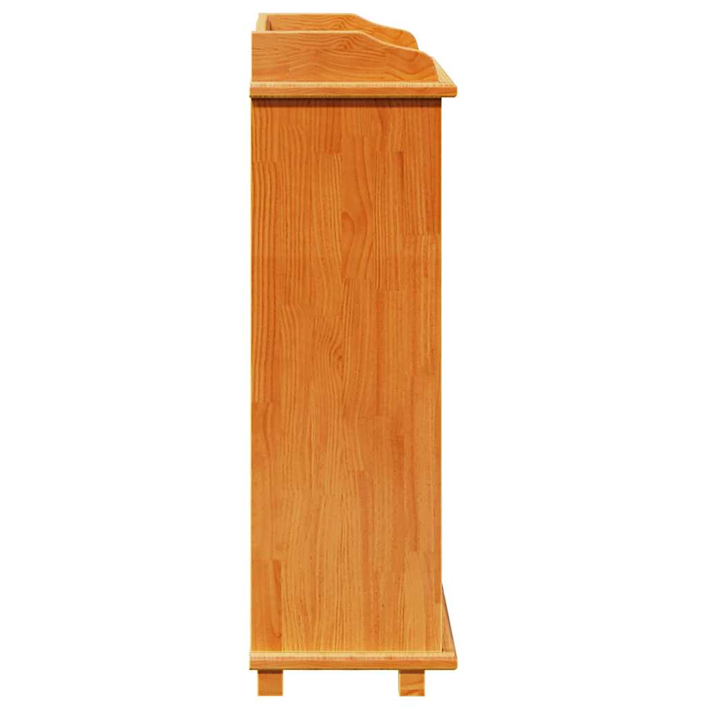 Wijnrek Bruin 58 x 28 x 90 cm Massief grenenhout is nu te koop bij PeponiXL, paradijselijk wonen!