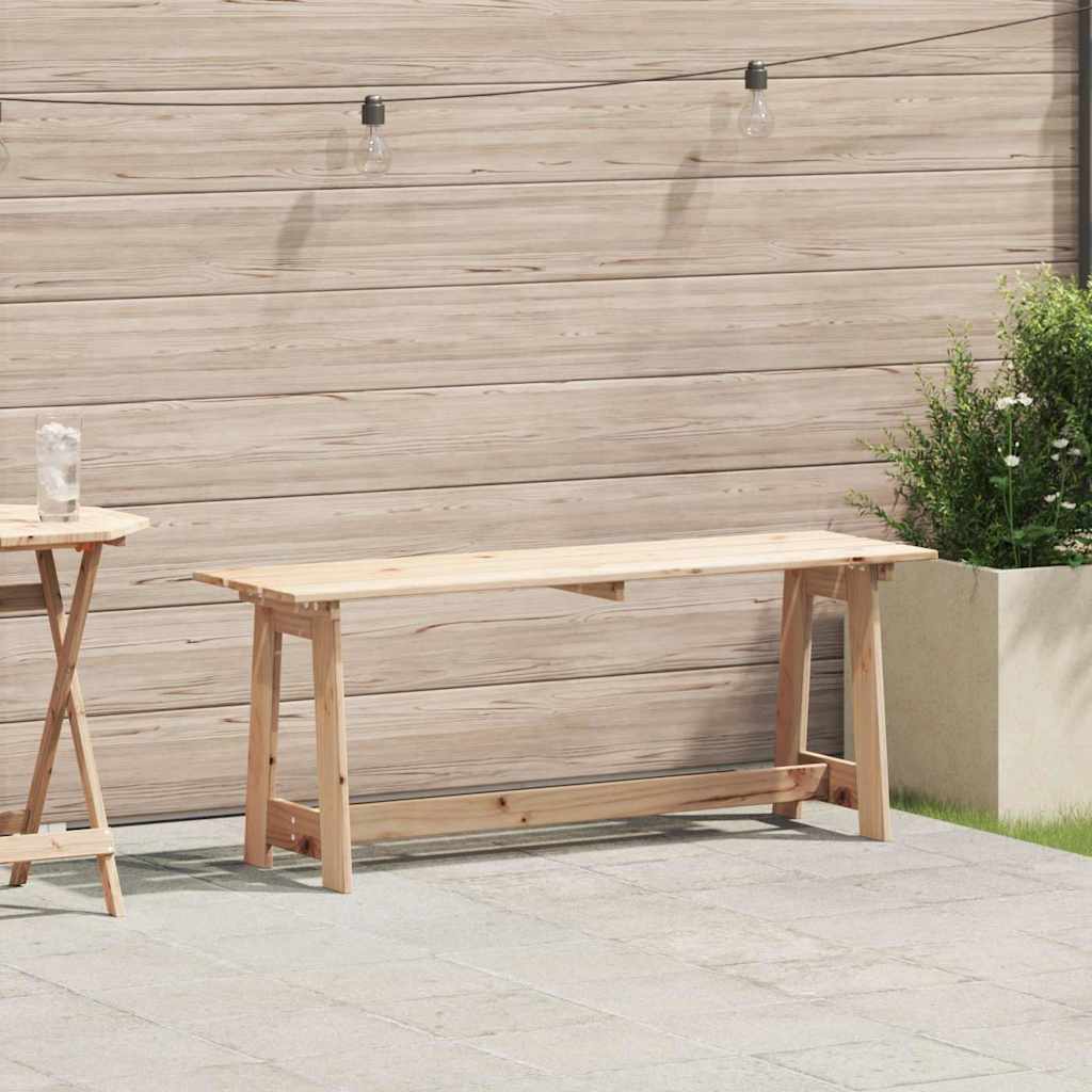 Tuinbank Naturel 119 x 37 x 47 cm Massief grenenhout is nu te koop bij PeponiXL, paradijselijk wonen!