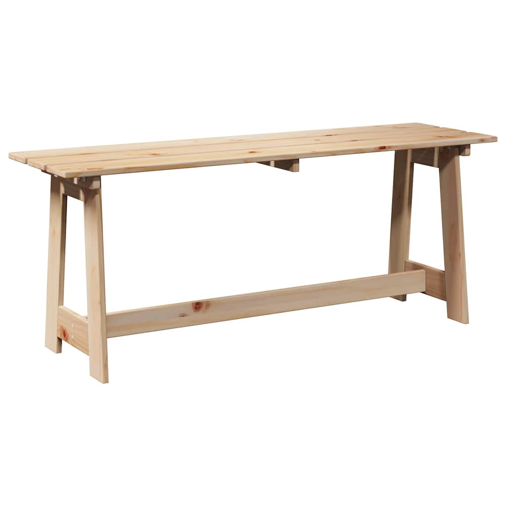 Tuinbank Naturel 119 x 37 x 47 cm Massief grenenhout is nu te koop bij PeponiXL, paradijselijk wonen!