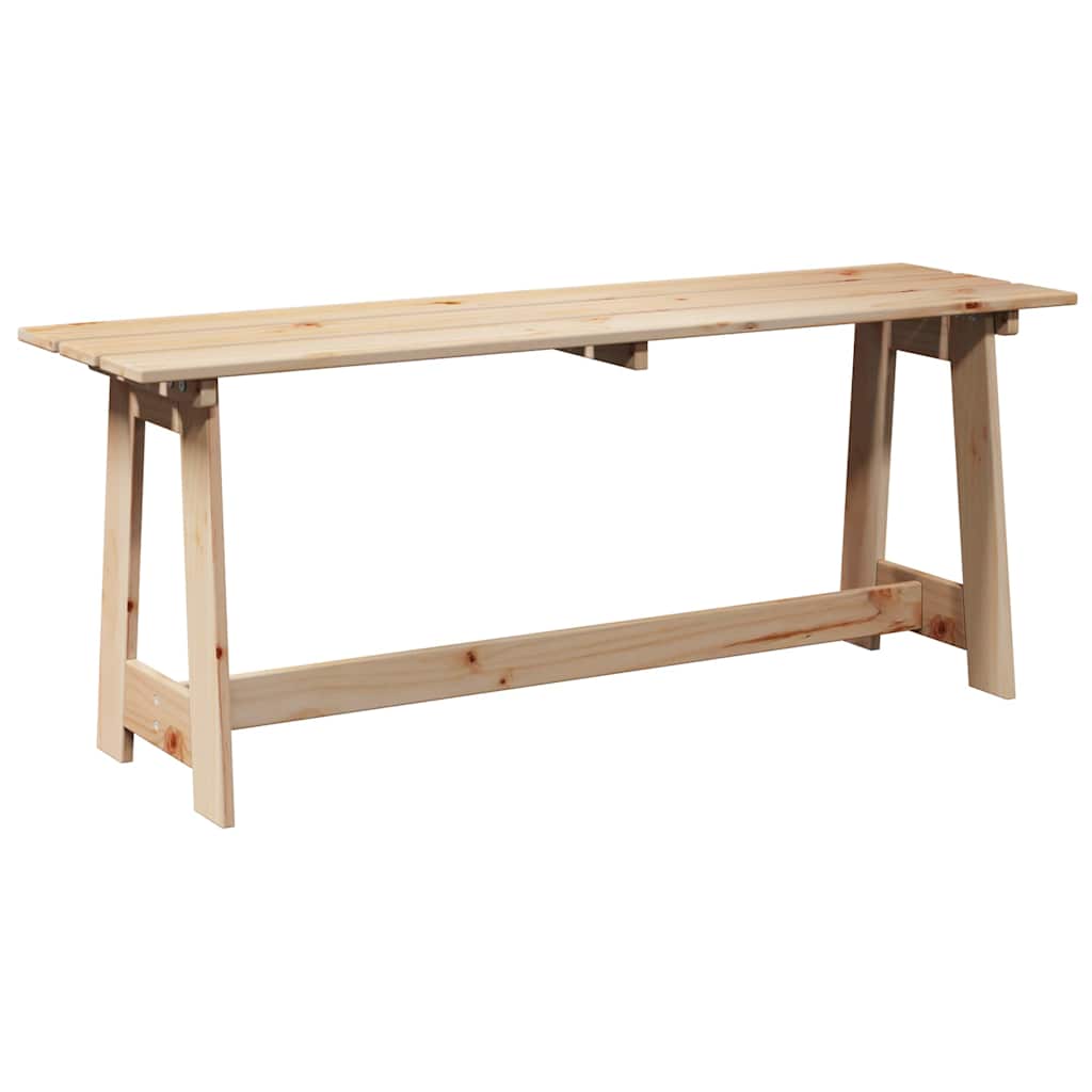 Tuinbank Naturel 119 x 37 x 47 cm Massief grenenhout is nu te koop bij PeponiXL, paradijselijk wonen!