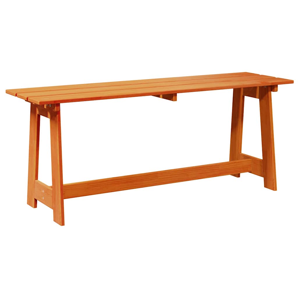 Tuinbank Bruin 119 x 37 x 47 cm Massief grenenhout is nu te koop bij PeponiXL, paradijselijk wonen!