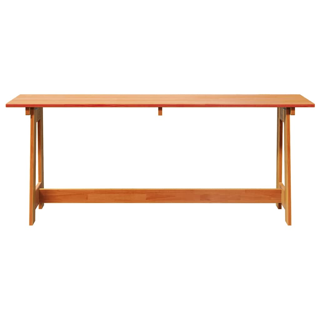 Tuinbank Bruin 119 x 37 x 47 cm Massief grenenhout is nu te koop bij PeponiXL, paradijselijk wonen!