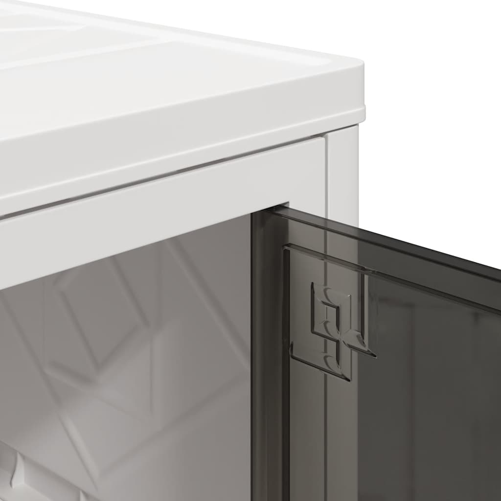 Opbergbox stapelbaar met wielen 4-laags 28 L 48x29,5x112,5 cm is nu te koop bij PeponiXL, paradijselijk wonen!