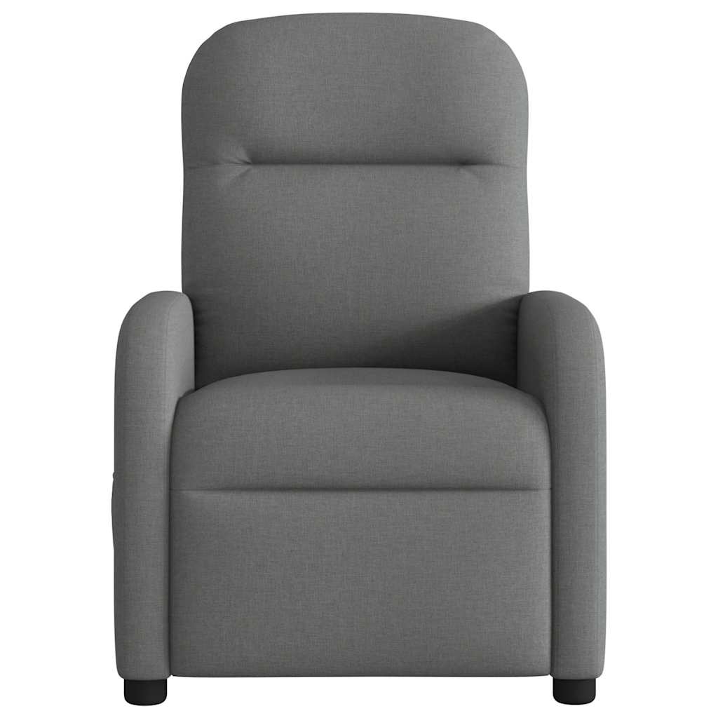 Fauteuil elektrisch verstelbaar stof donkergrijs is nu te koop bij PeponiXL, paradijselijk wonen!