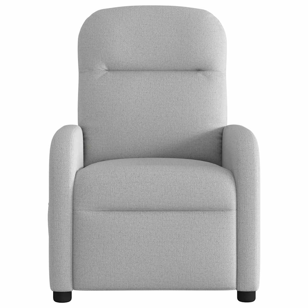 Massagestoel elektrisch verstelbaar stof wolk grijs is nu te koop bij PeponiXL, paradijselijk wonen!