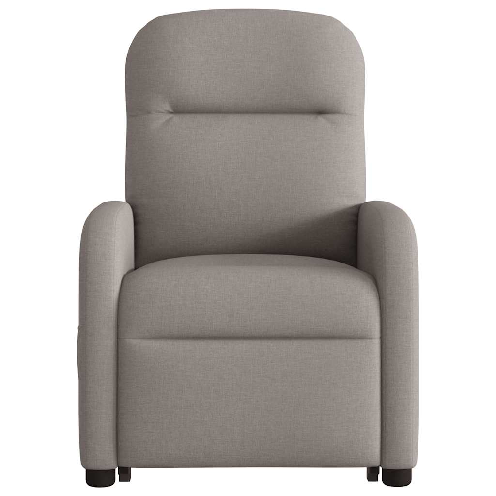 Sta-op-massagestoel verstelbaar stof taupe is nu te koop bij PeponiXL, paradijselijk wonen!