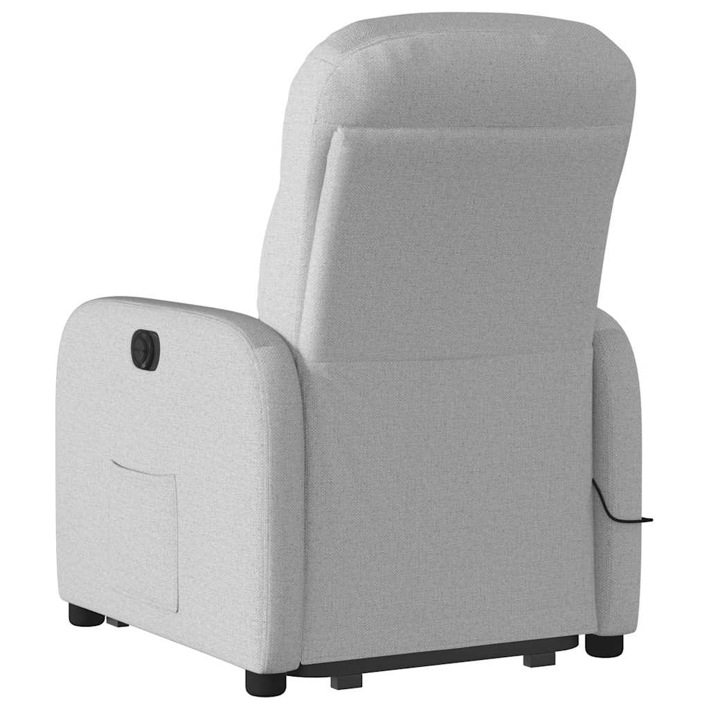 Sta-op-massagestoel elektrisch verstelbaar stof wolk grijs is nu te koop bij PeponiXL, paradijselijk wonen!